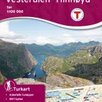 Nordeca  Vesterålen Hinnøya sør 1:100 000 1